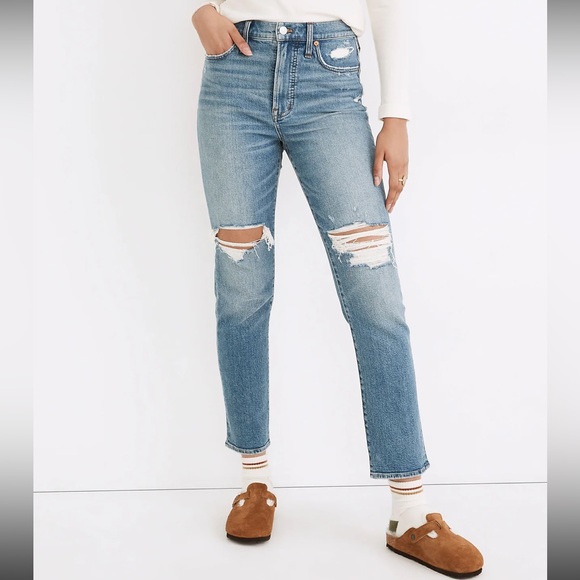 Madewell The Perfect Vintage Jean in Denman Wash - Picture 2 of 9